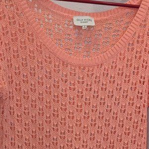 Gilly Hicks S coral knit/sweater